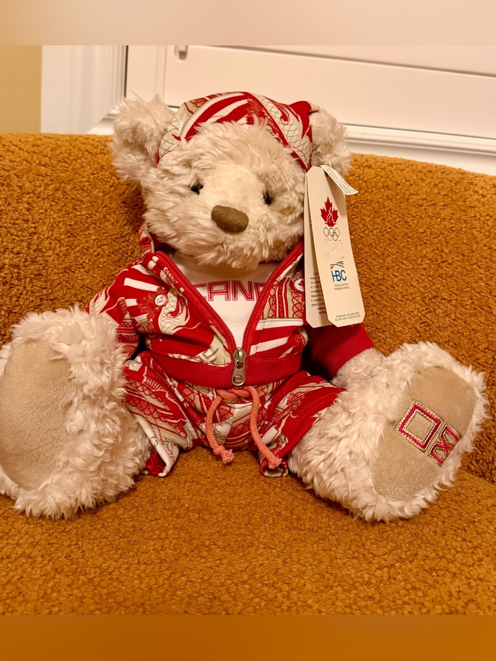 2008 HBC Olympics Collector Teddy Bear
